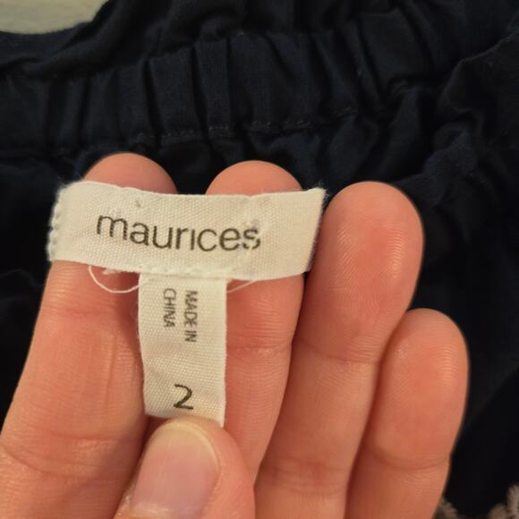 Maurices embroidered off the shoulder top 2X - Picture 4 of 7